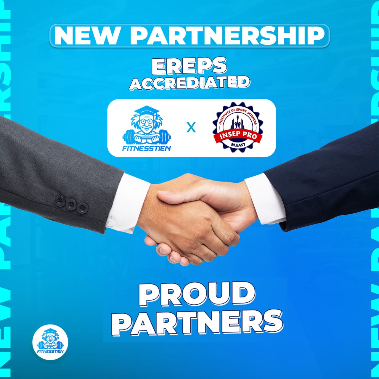 شراكة مع INSEP PRO M.EAST المعتمدة من EREPS